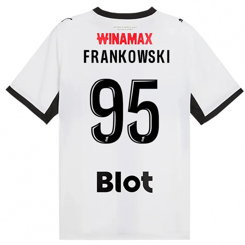 Danxen Dames Przemyslaw Frankowski #95 Zwart Wit Rood Uitshirt Uittenue 2026/27 T-Shirt