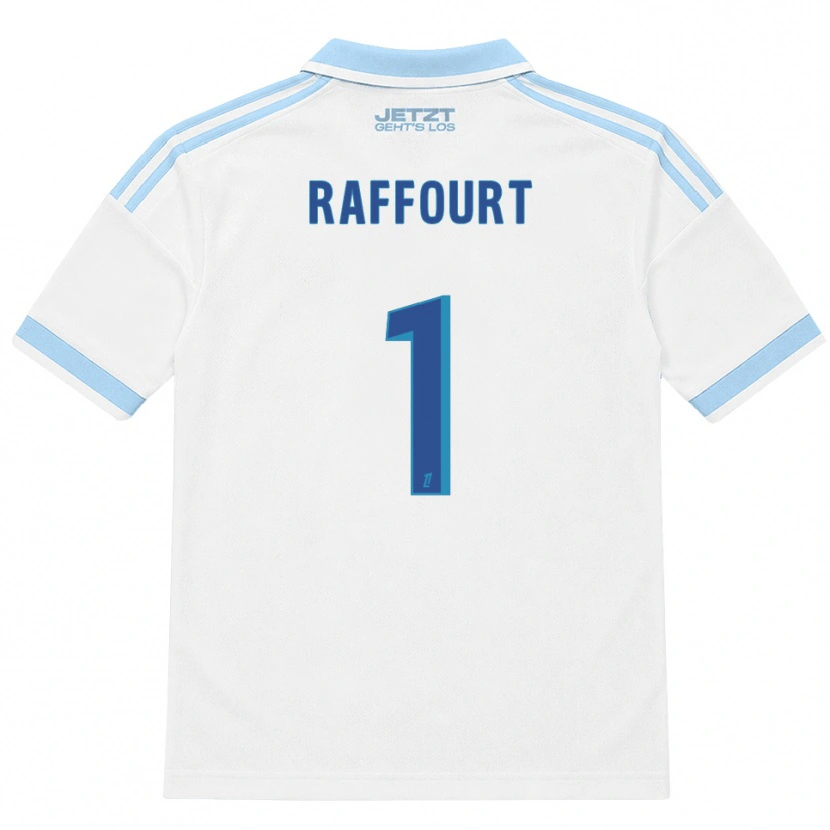 Danxen Dames Timéo Raffourt #1 Licht Hemelsblauw Wit Rood Uitshirt Uittenue 2026/27 T-Shirt