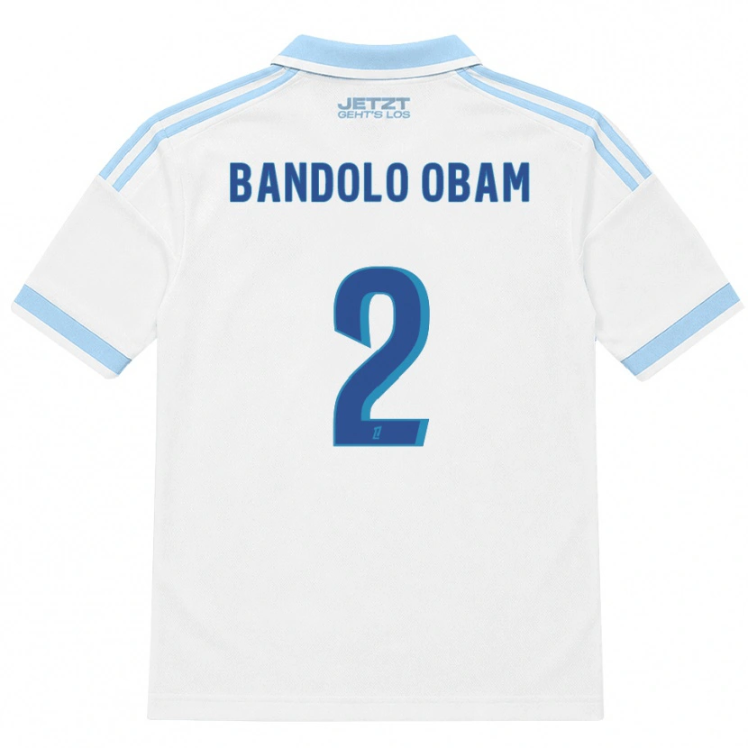 Danxen Dames Randy Bandolo Obam #2 Licht Hemelsblauw Wit Rood Uitshirt Uittenue 2026/27 T-Shirt