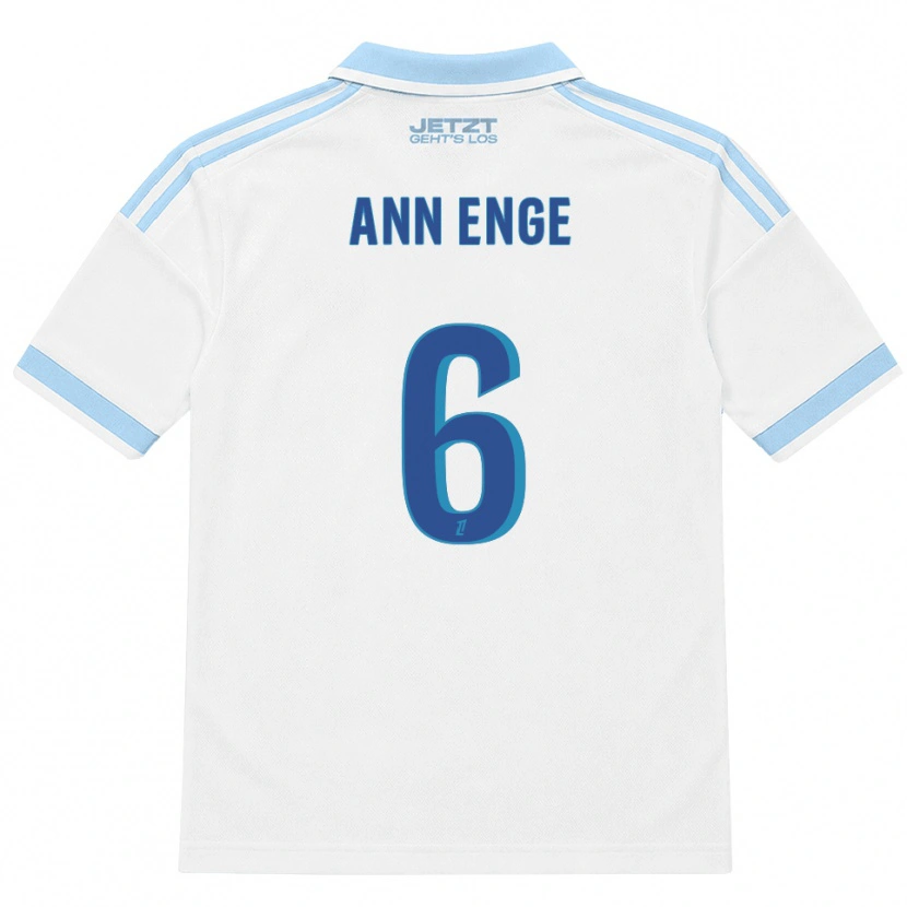 Danxen Dames Sierra Ann Enge #6 Licht Hemelsblauw Wit Rood Uitshirt Uittenue 2026/27 T-Shirt