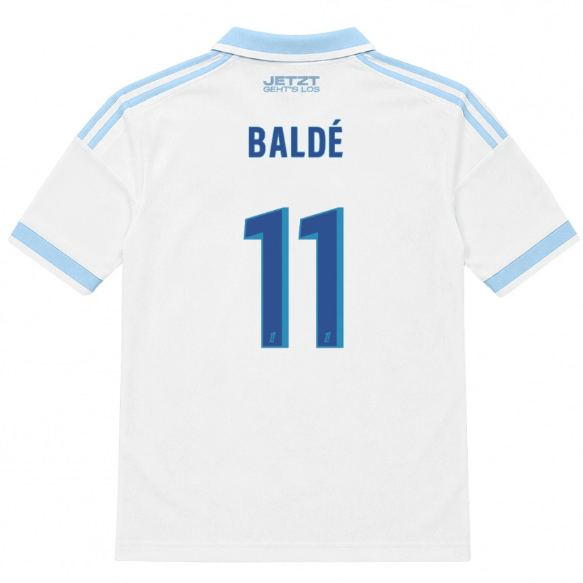 Danxen Dames Fatoumata Baldé #11 Licht Hemelsblauw Wit Rood Uitshirt Uittenue 2026/27 T-Shirt