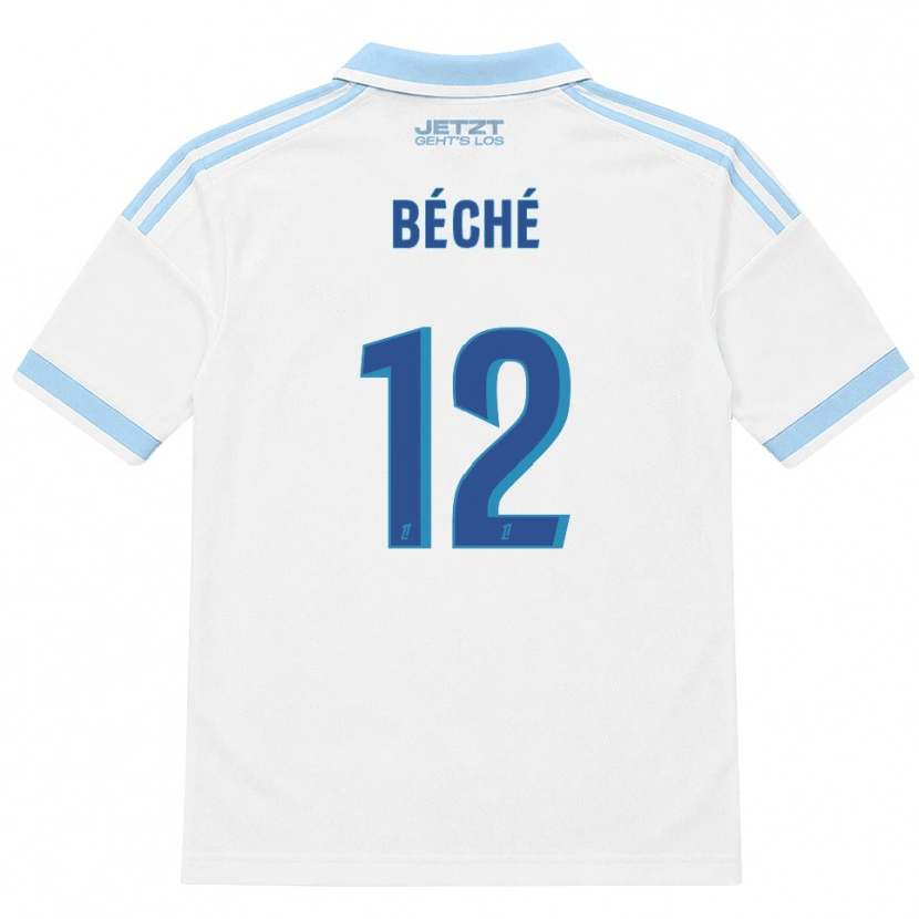Danxen Dames Amandine Béché #12 Licht Hemelsblauw Wit Rood Uitshirt Uittenue 2026/27 T-Shirt
