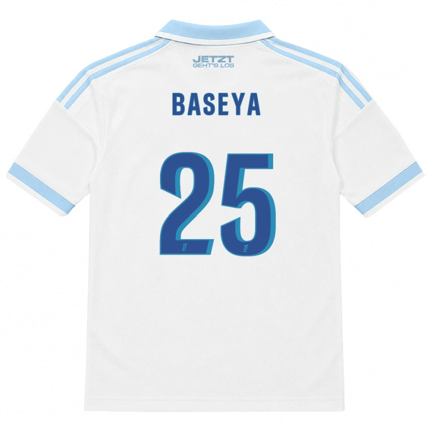 Danxen Dames Steven Baseya #25 Licht Hemelsblauw Wit Rood Uitshirt Uittenue 2026/27 T-Shirt