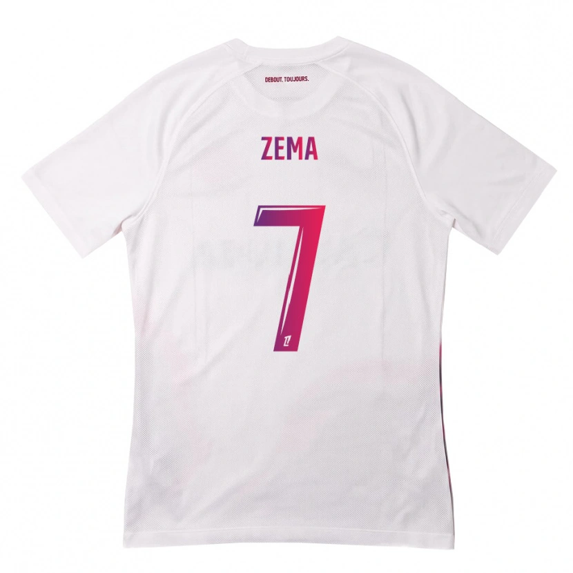 Danxen Dames Darris Zema #7 Wit Roze Paars Uitshirt Uittenue 2026/27 T-Shirt