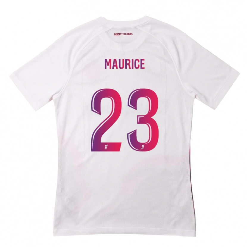 Danxen Dames Sandra Maurice #23 Wit Roze Paars Uitshirt Uittenue 2026/27 T-Shirt