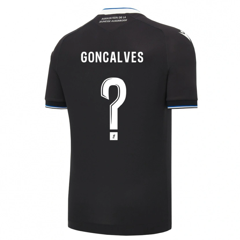 Danxen Dames Sorène Goncalves #0 Zwart Blauw Wit Uitshirt Uittenue 2026/27 T-Shirt
