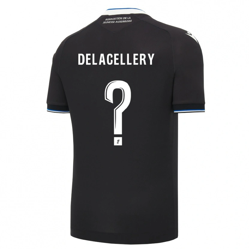 Danxen Dames Coralie Delacellery #0 Zwart Blauw Wit Uitshirt Uittenue 2026/27 T-Shirt