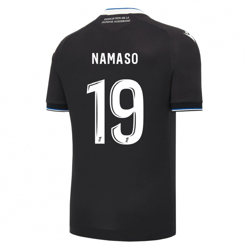 Danxen Dames Danny Namaso #19 Zwart Blauw Wit Uitshirt Uittenue 2026/27 T-Shirt