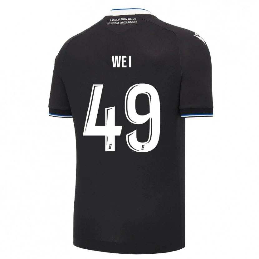 Danxen Dames Xiangxin Wei #49 Zwart Blauw Wit Uitshirt Uittenue 2026/27 T-Shirt