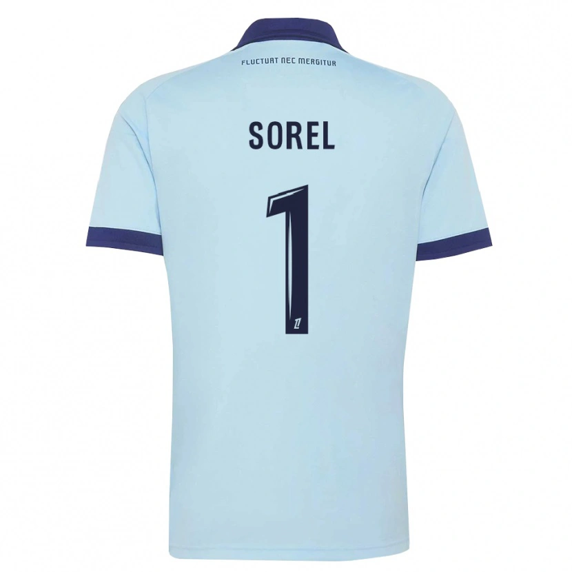 Danxen Dames Sacha Sorel #1 Centaurieblauw Zwart Uitshirt Uittenue 2026/27 T-Shirt