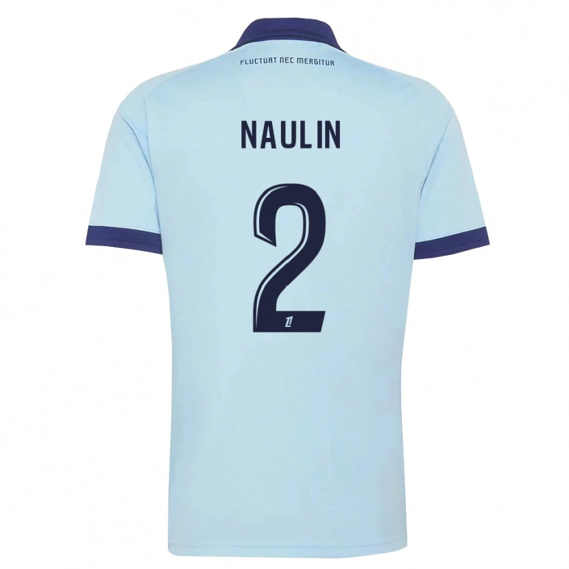Danxen Dames Ethan Naulin #2 Centaurieblauw Zwart Uitshirt Uittenue 2026/27 T-Shirt