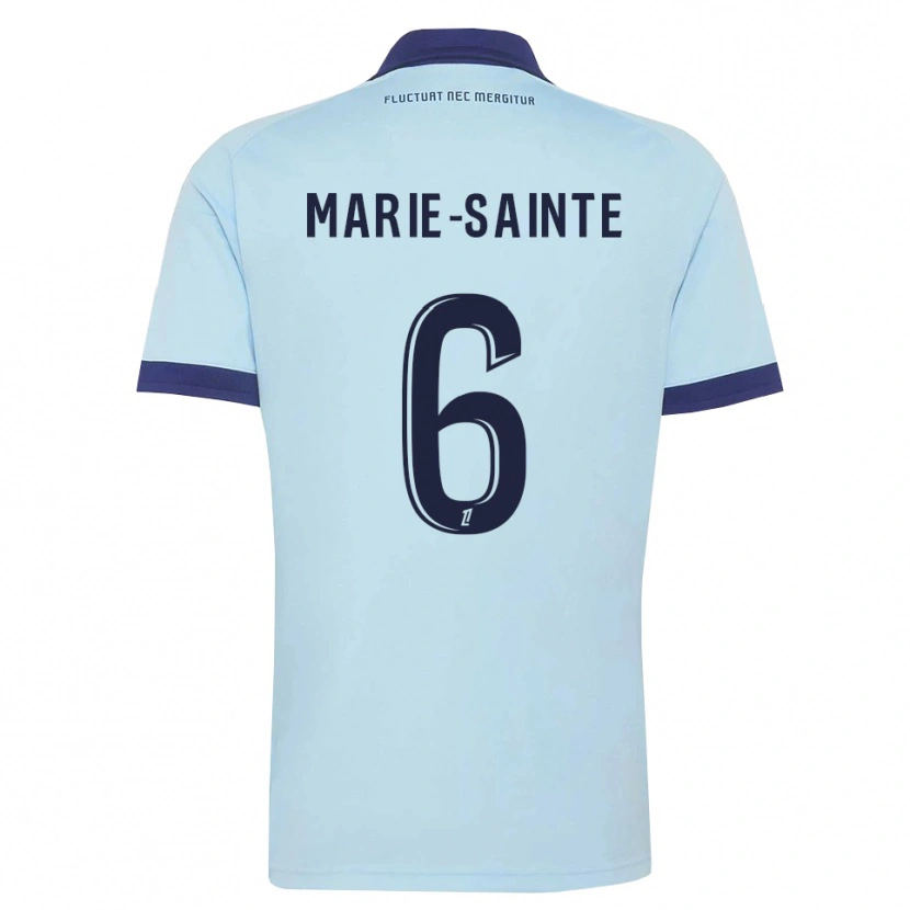 Danxen Dames Andrew Marie-Sainte #6 Centaurieblauw Zwart Uitshirt Uittenue 2026/27 T-Shirt