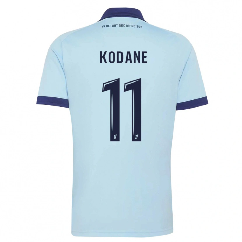 Danxen Dames Lionel Kodane #11 Centaurieblauw Zwart Uitshirt Uittenue 2026/27 T-Shirt