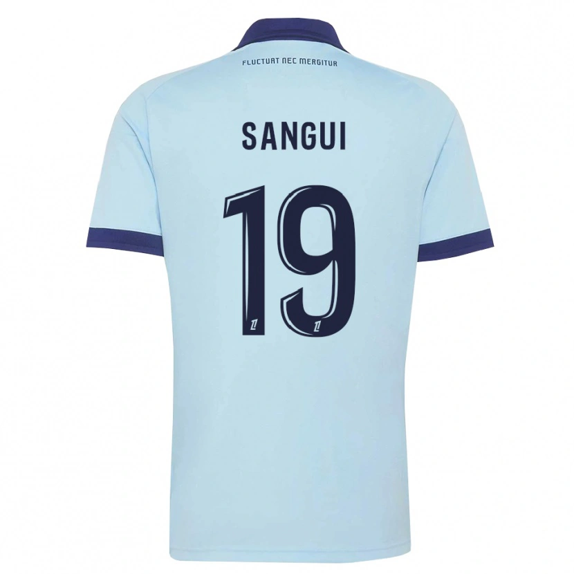 Danxen Dames Nhoa Sangui #19 Centaurieblauw Zwart Uitshirt Uittenue 2026/27 T-Shirt
