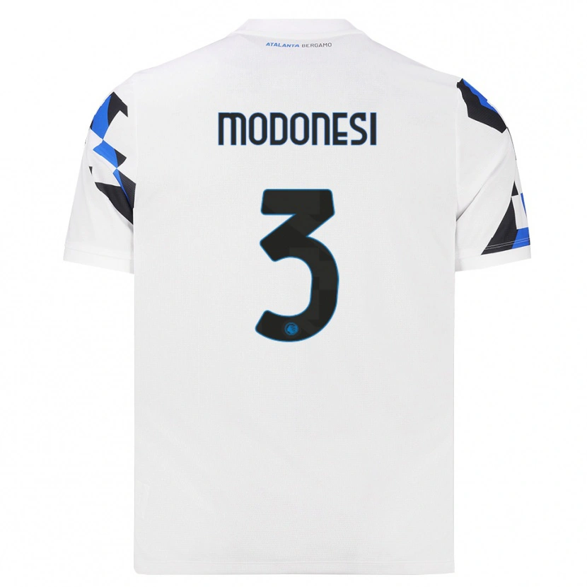 Danxen Dames Giorgio Modonesi #3 Wit Rood Blauw Uitshirt Uittenue 2026/27 T-Shirt