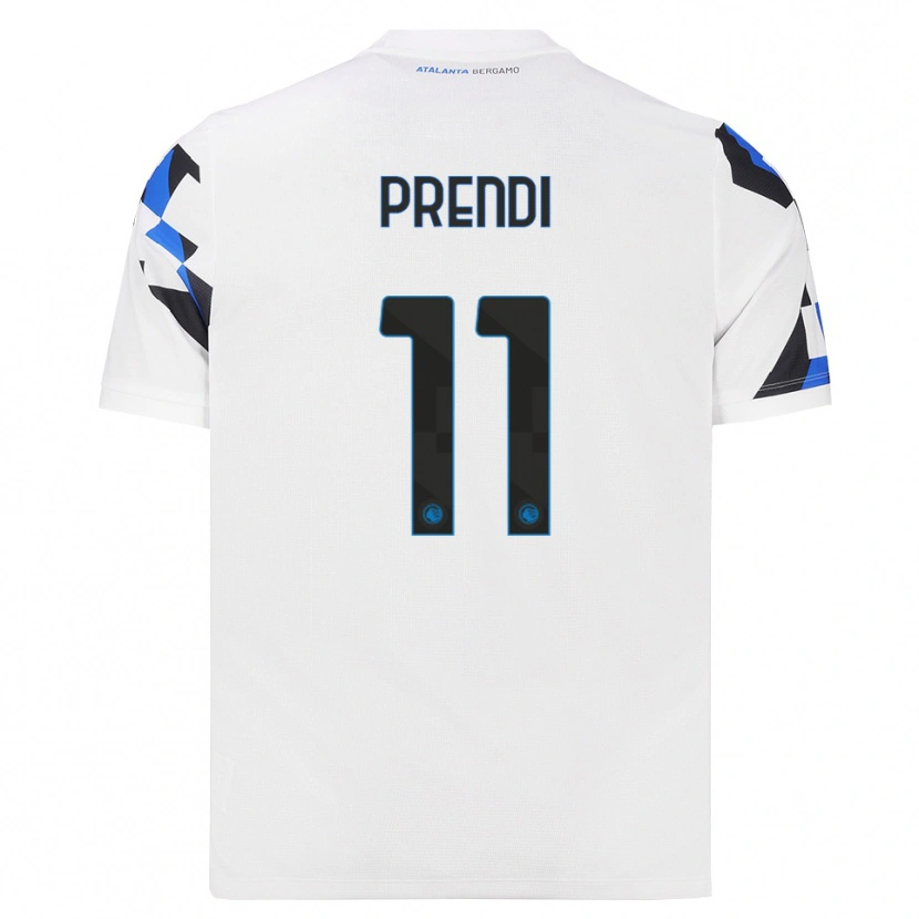 Danxen Dames Samuel Prendi #11 Wit Rood Blauw Uitshirt Uittenue 2026/27 T-Shirt