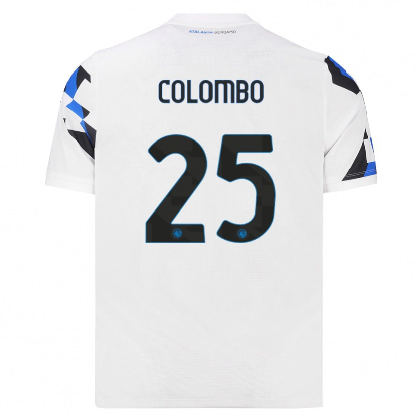Danxen Dames Matteo Colombo #25 Wit Rood Blauw Uitshirt Uittenue 2026/27 T-Shirt