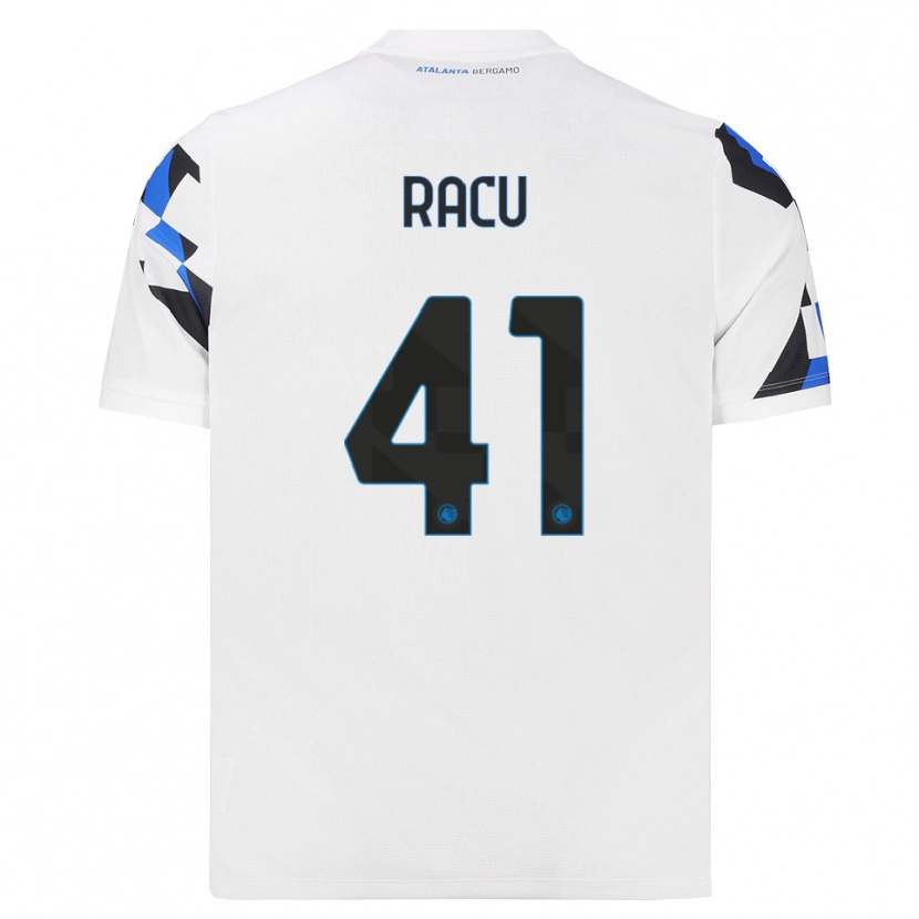 Danxen Dames Andrei Racu #41 Wit Rood Blauw Uitshirt Uittenue 2026/27 T-Shirt
