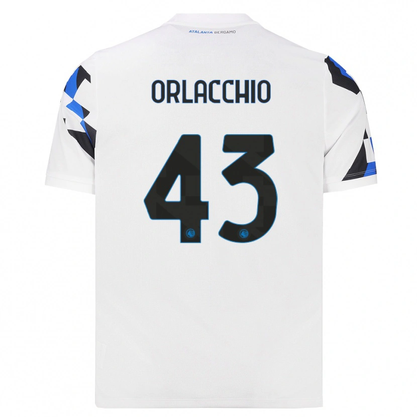 Danxen Dames Angelo Orlacchio #43 Wit Rood Blauw Uitshirt Uittenue 2026/27 T-Shirt