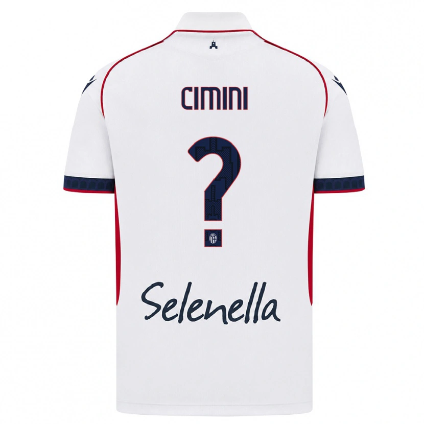 Danxen Dames Linda Tucceri Cimini #0 Wit Rood Koninklijk Blauw Uitshirt Uittenue 2026/27 T-Shirt