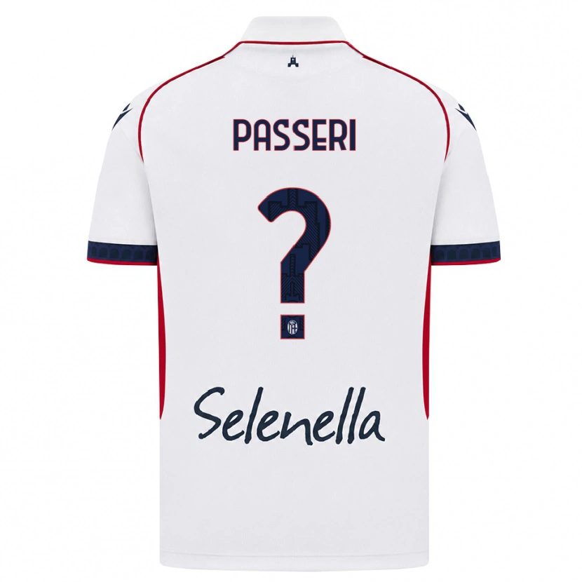 Danxen Dames Angela Passeri #0 Wit Rood Koninklijk Blauw Uitshirt Uittenue 2026/27 T-Shirt