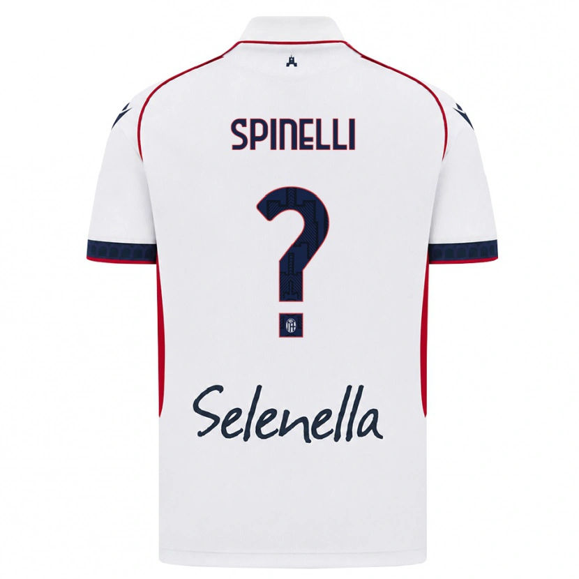 Danxen Dames Giorgia Spinelli #0 Wit Rood Koninklijk Blauw Uitshirt Uittenue 2026/27 T-Shirt