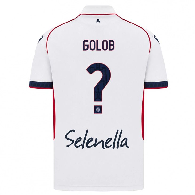 Danxen Dames Lana Golob #0 Wit Rood Koninklijk Blauw Uitshirt Uittenue 2026/27 T-Shirt