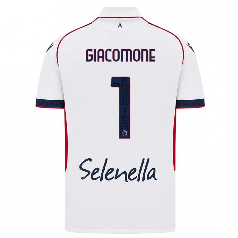 Danxen Dames Giacomo Giacomone #1 Wit Rood Koninklijk Blauw Uitshirt Uittenue 2026/27 T-Shirt