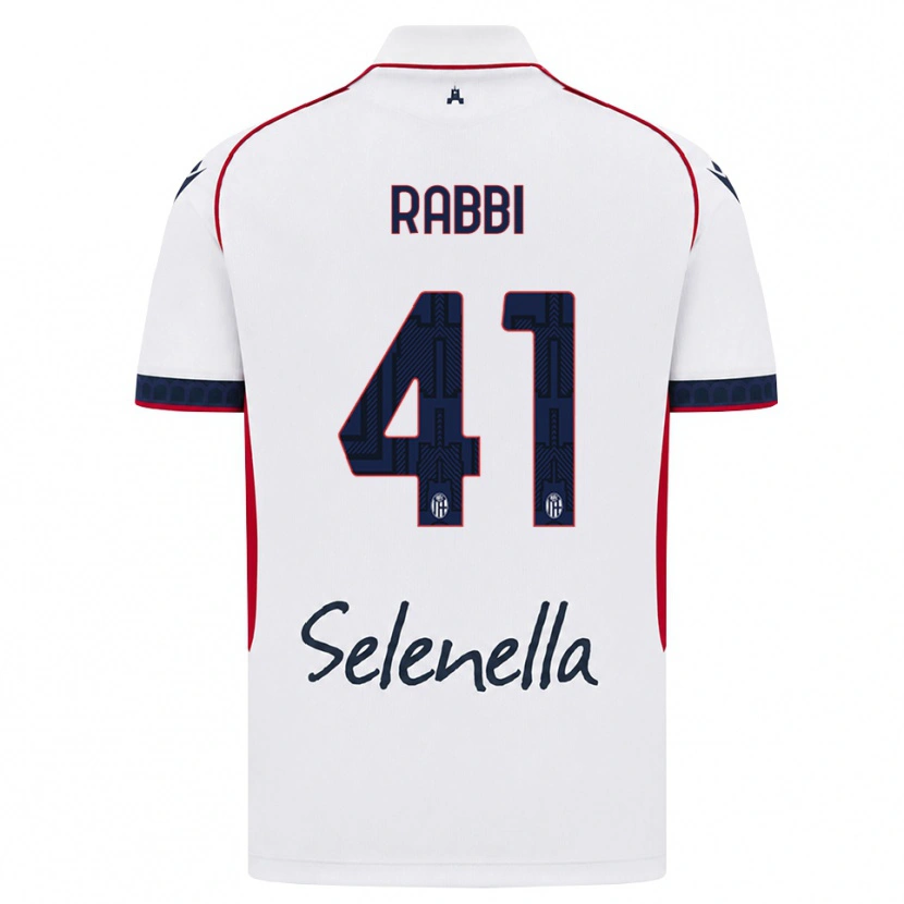 Danxen Dames Giovanni Rabbi #41 Wit Rood Koninklijk Blauw Uitshirt Uittenue 2026/27 T-Shirt