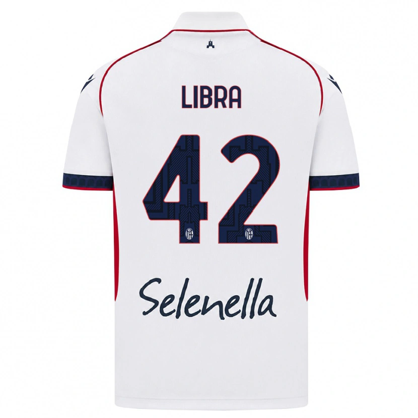 Danxen Dames Marco Libra #42 Wit Rood Koninklijk Blauw Uitshirt Uittenue 2026/27 T-Shirt
