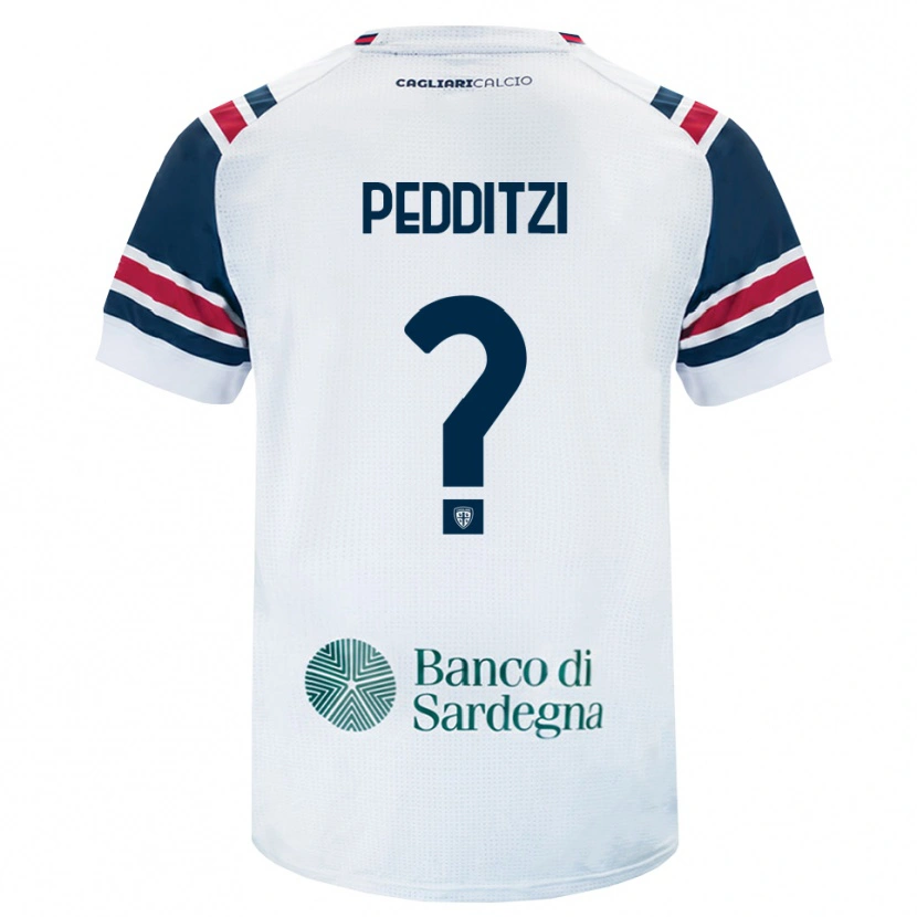 Danxen Dames Simone Pedditzi #0 Wit Rood Groen Uitshirt Uittenue 2026/27 T-Shirt