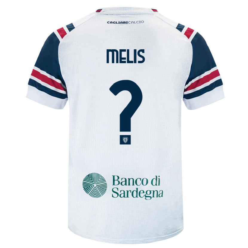 Danxen Dames Gabriele Melis #0 Wit Rood Groen Uitshirt Uittenue 2026/27 T-Shirt