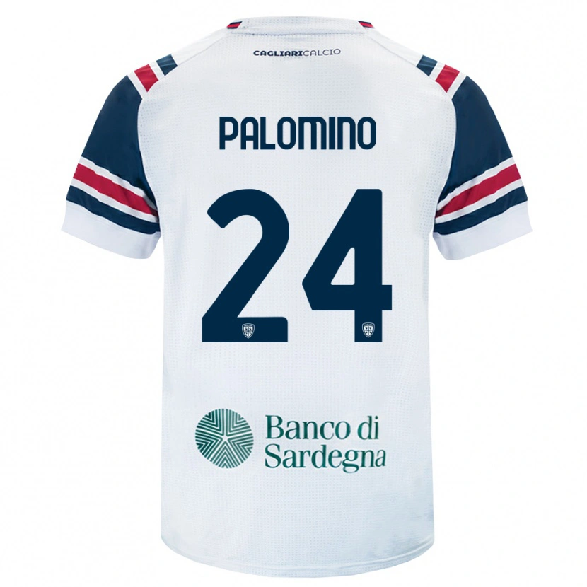 Danxen Dames Jose Luis Palomino #24 Wit Rood Groen Uitshirt Uittenue 2026/27 T-Shirt
