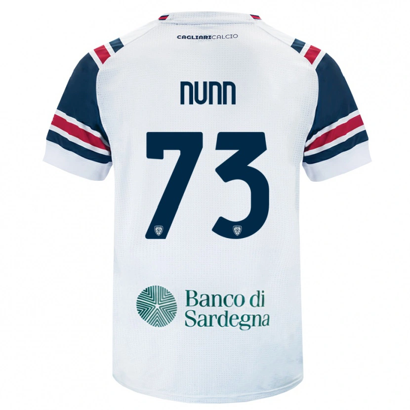 Danxen Dames Jack Nunn #73 Wit Rood Groen Uitshirt Uittenue 2026/27 T-Shirt
