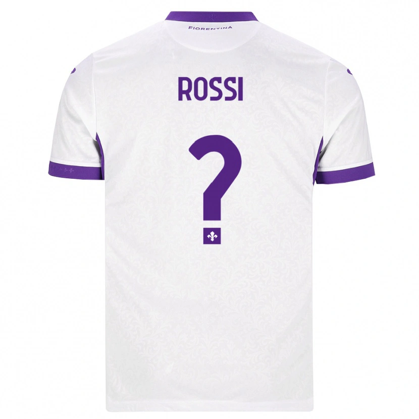 Danxen Dames Alessandro Rossi #0 Wit Paars Uitshirt Uittenue 2026/27 T-Shirt