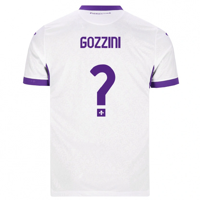Danxen Dames Gozzini #0 Wit Paars Uitshirt Uittenue 2026/27 T-Shirt