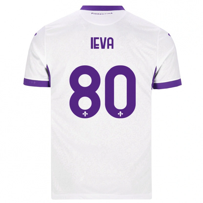 Danxen Dames Stella Ieva #80 Wit Paars Uitshirt Uittenue 2026/27 T-Shirt