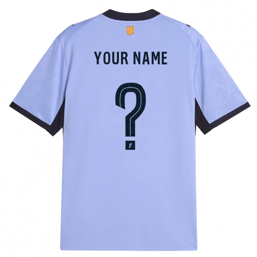 Danxen Dames Uw Naam #0 Lavendel Zwart Thuisshirt Derde Tenue 2026/27 T-Shirt