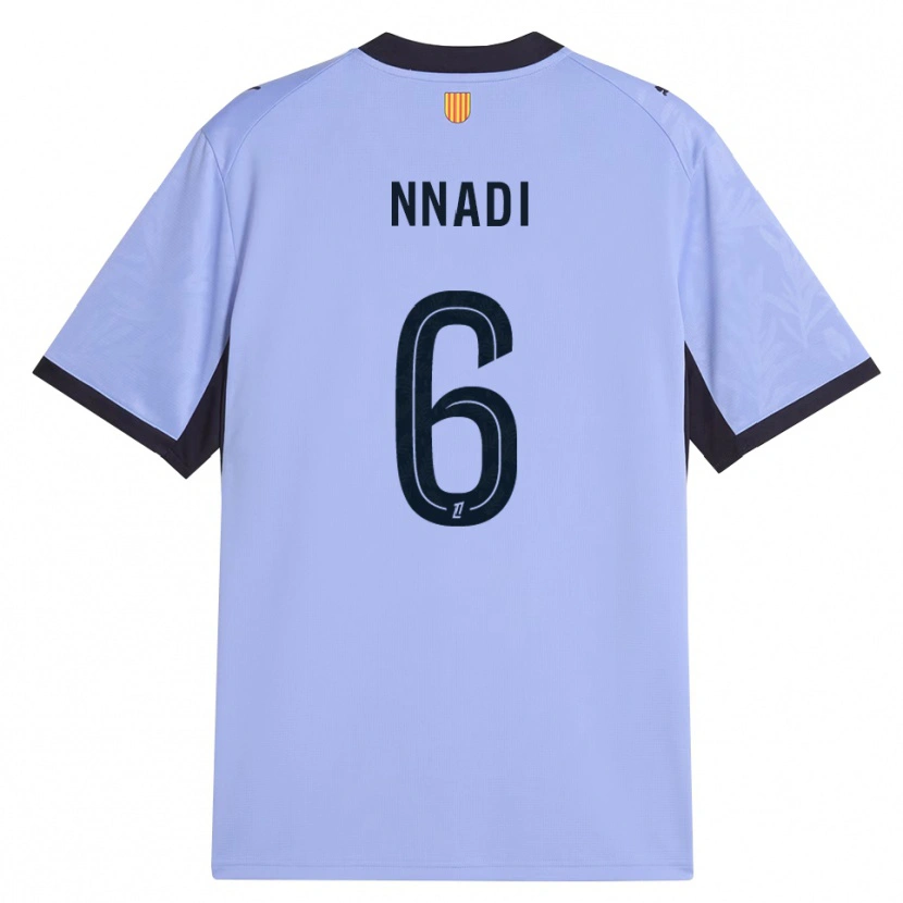 Danxen Dames Tochukwu Nnadi #6 Lavendel Zwart Thuisshirt Derde Tenue 2026/27 T-Shirt