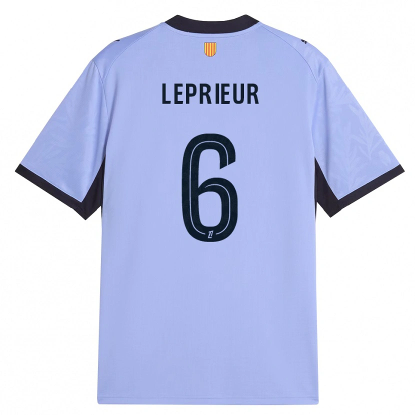 Danxen Dames Eliott Leprieur #6 Lavendel Zwart Thuisshirt Derde Tenue 2026/27 T-Shirt