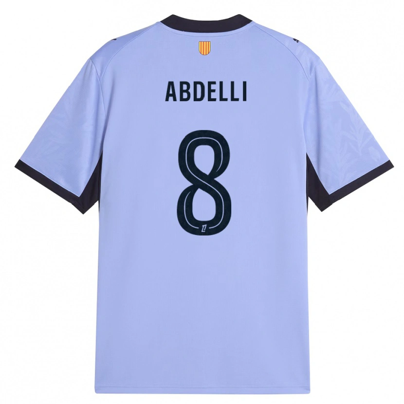 Danxen Dames Himad Abdelli #8 Lavendel Zwart Thuisshirt Derde Tenue 2026/27 T-Shirt