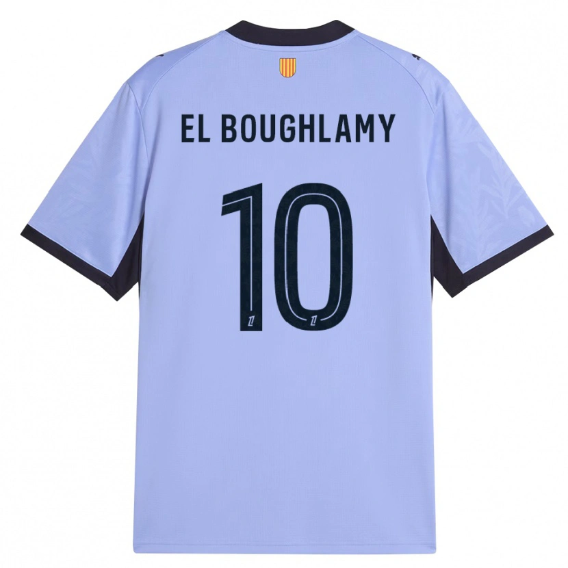 Danxen Dames Adam El Boughlamy #10 Lavendel Zwart Thuisshirt Derde Tenue 2026/27 T-Shirt