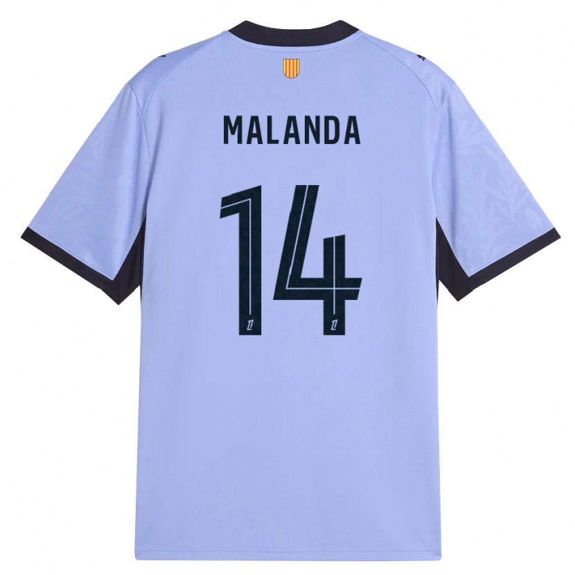 Danxen Dames Jephthe Malanda #14 Lavendel Zwart Thuisshirt Derde Tenue 2026/27 T-Shirt