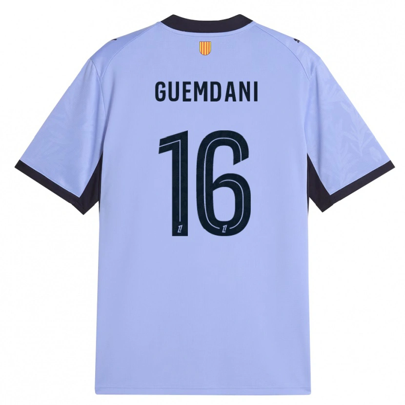 Danxen Dames Ivan Guemdani #16 Lavendel Zwart Thuisshirt Derde Tenue 2026/27 T-Shirt
