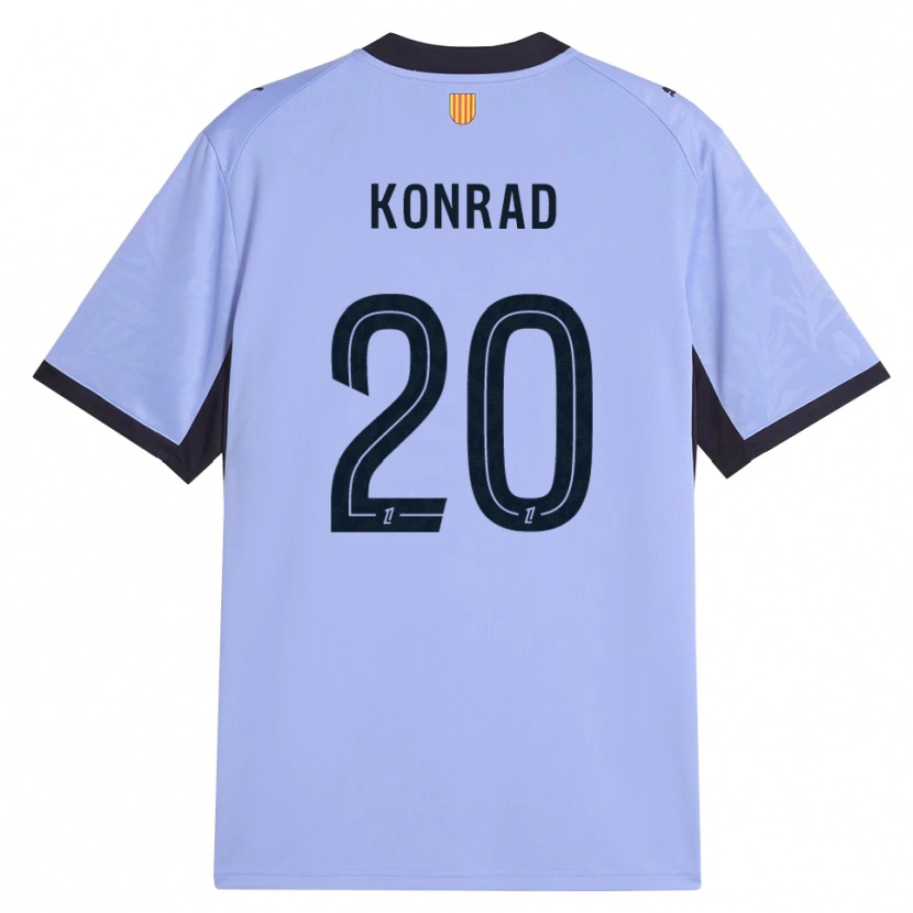 Danxen Dames Konrad De La Fuente #20 Lavendel Zwart Thuisshirt Derde Tenue 2026/27 T-Shirt