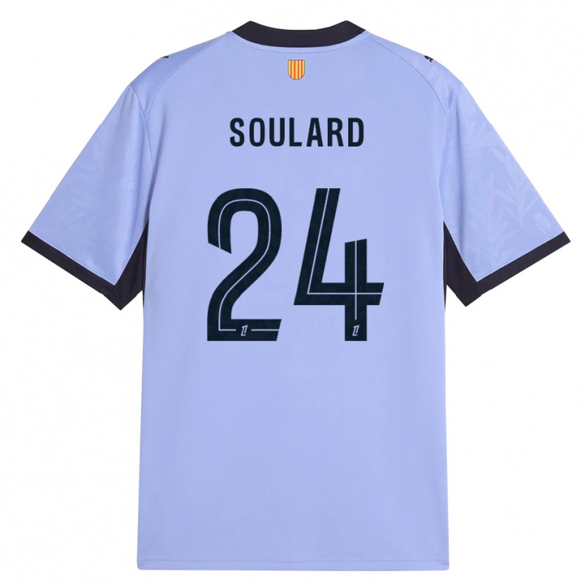 Danxen Dames Amandine Soulard #24 Lavendel Zwart Thuisshirt Derde Tenue 2026/27 T-Shirt