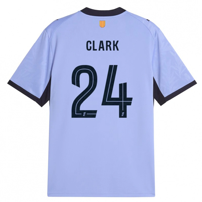 Danxen Dames Ashley Clark #24 Lavendel Zwart Thuisshirt Derde Tenue 2026/27 T-Shirt