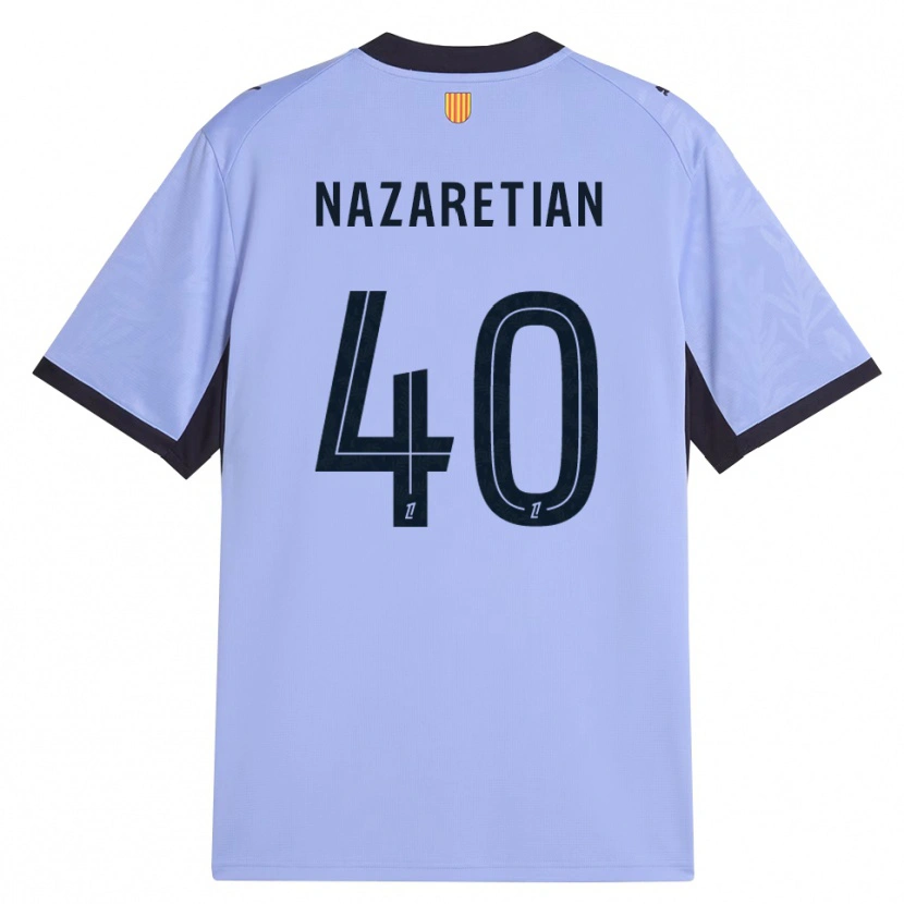 Danxen Dames Manuel Nazaretian #40 Lavendel Zwart Thuisshirt Derde Tenue 2026/27 T-Shirt