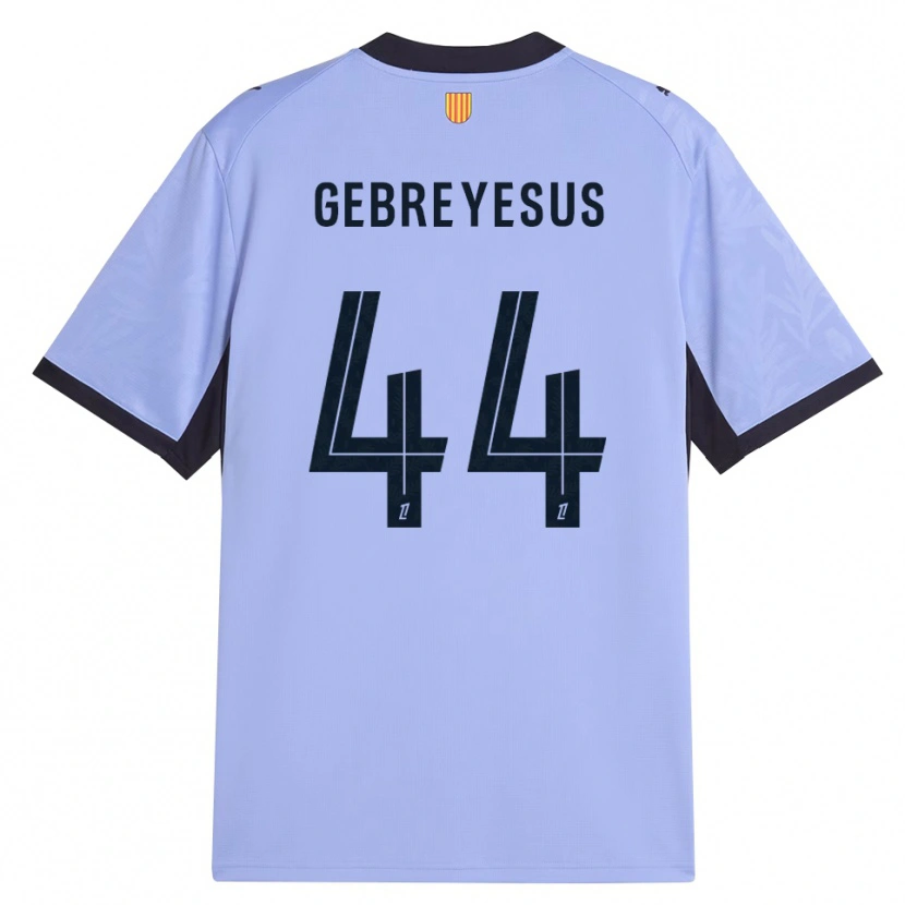 Danxen Dames Esey Gebreyesus #44 Lavendel Zwart Thuisshirt Derde Tenue 2026/27 T-Shirt