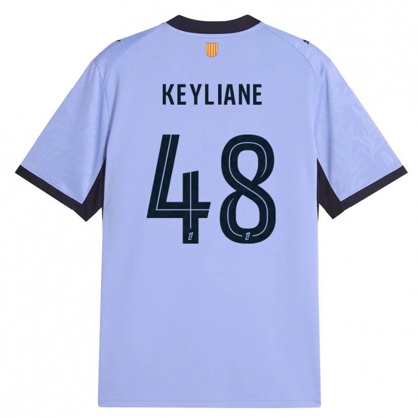 Danxen Dames Keyliane Abdallah #48 Lavendel Zwart Thuisshirt Derde Tenue 2026/27 T-Shirt